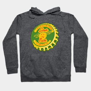 Vintage Sour Puss Lemon Soda Bottlecap Hoodie